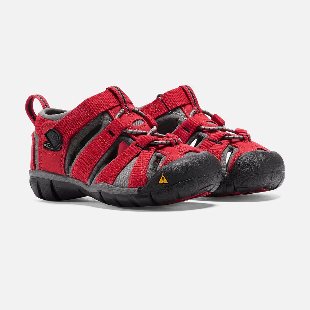 Sandalias Keen Mexico Rojos - Niños Seacamp Ii Cnx - NP8235467